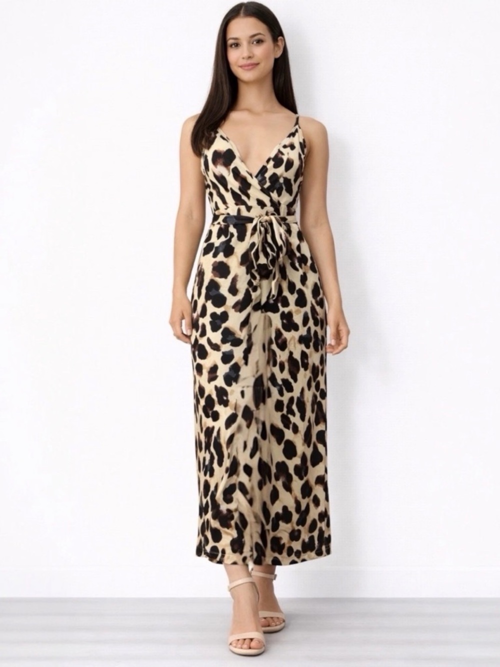 Shein Cheetah Print Romper – Size XS